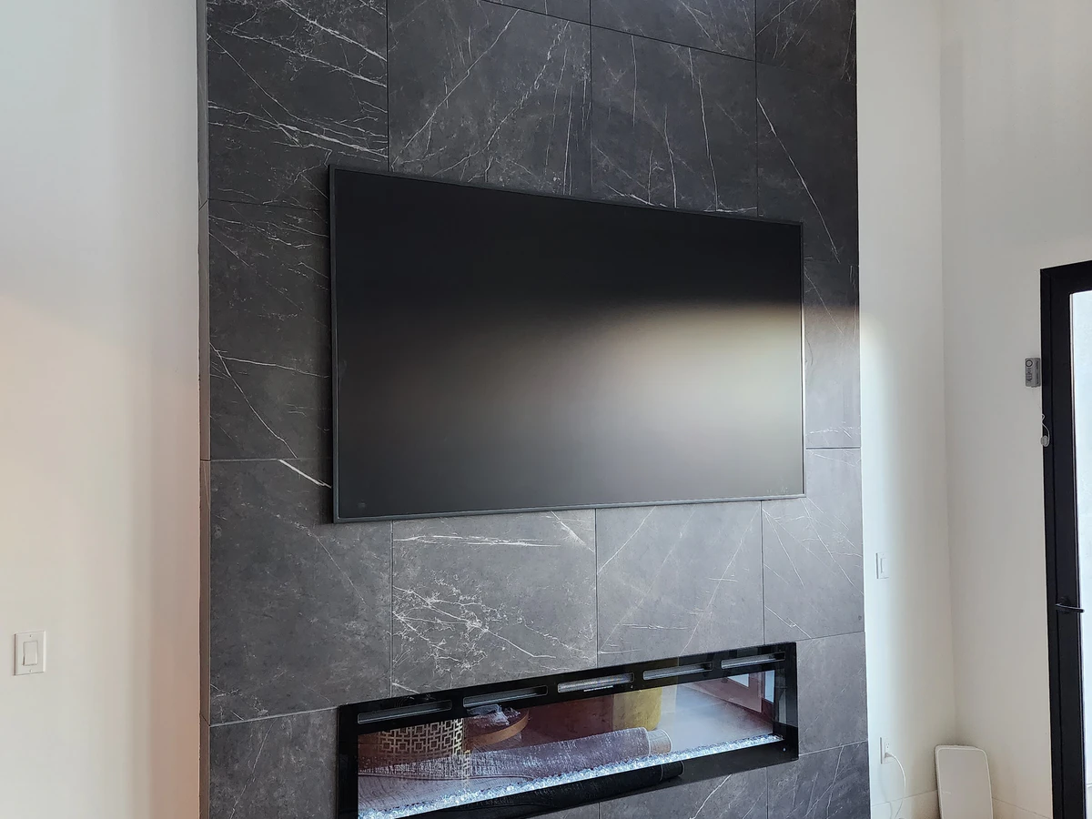 EZ TV MOUNTING, LLC home cinema installation photo 2 in Las Vegas, NV