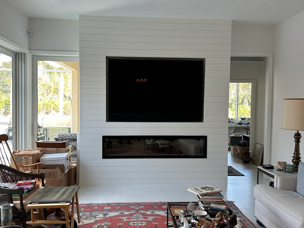 Fusion Audio Video home cinema installation photo 2 in Rockport, ME
