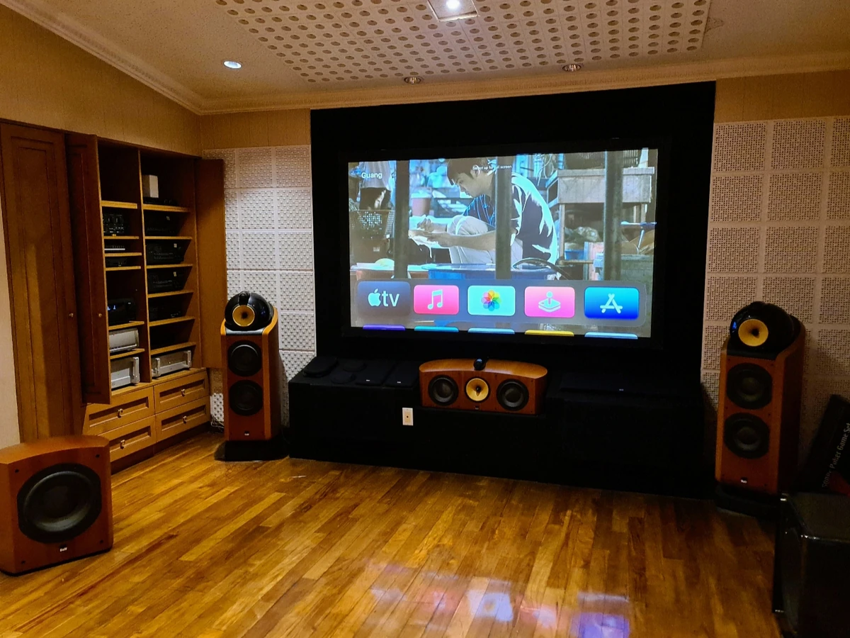 Grey Screen Installs home cinema installation photo 2 in Waynesville, NC