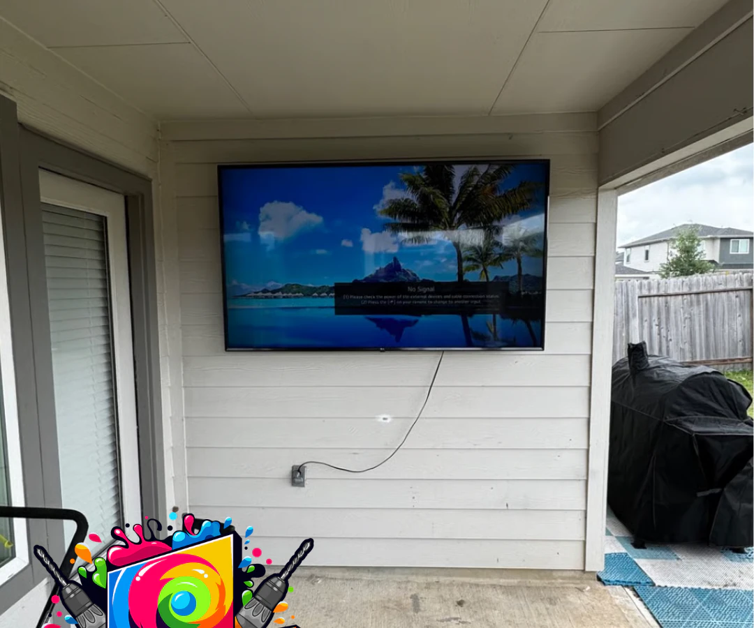 Handy Andy TV Mounting & Home Theater home cinema installation photo 3 in Houston, TX
