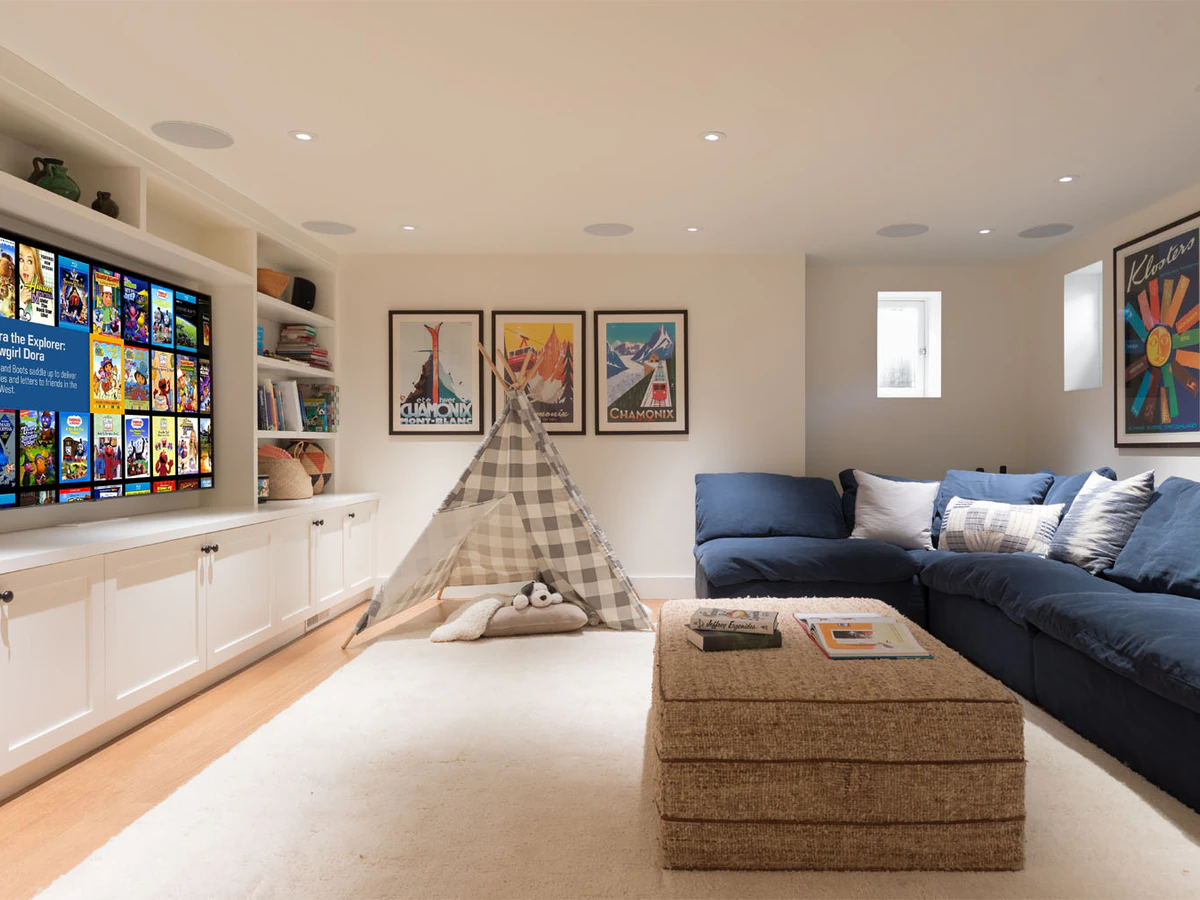 Haven & Wire home theater installation photo 3 in Los Gatos, CA