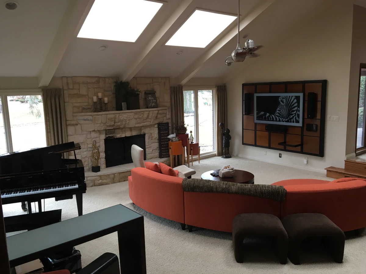 HD Sight & Sound home theater installation photo 4 in Springfield, NE