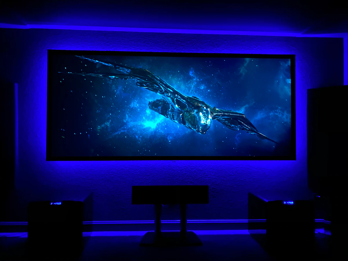 Hill Country Home Theater home cinema installation photo 3 in Bandera, TX