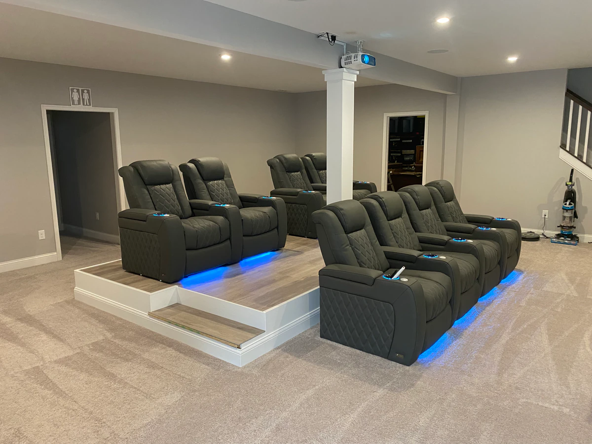 Home AV Specialist LLC home cinema installation photo 3 in Cincinnati, OH