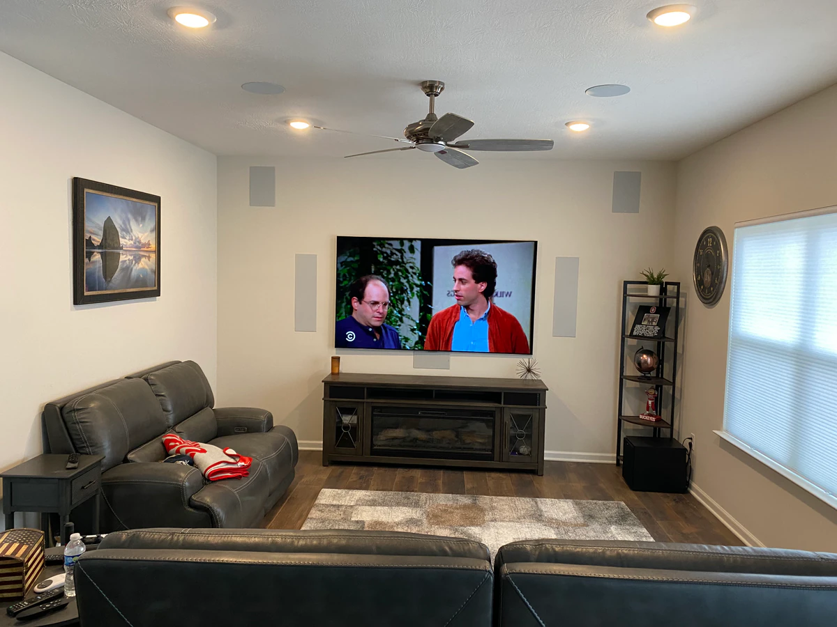 Home AV Specialist LLC home cinema installation photo 4 in Cincinnati, OH