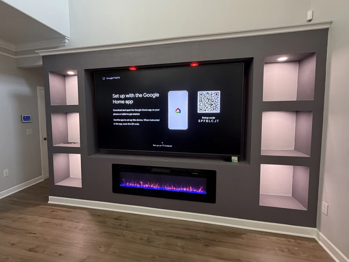 Home Theater and Audio Video Services by Frequencies home cinema installation photo 3 in Odessa, FL