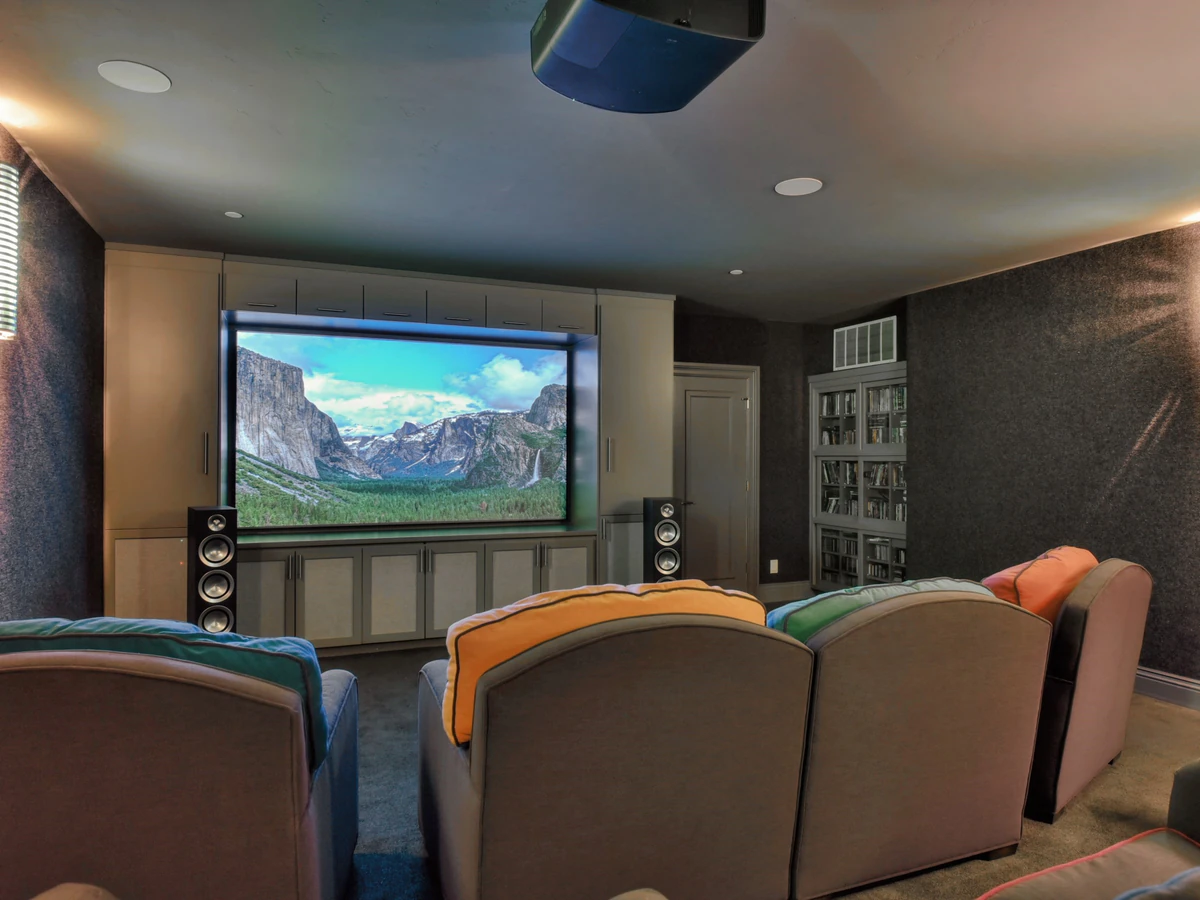 Immersive Experiences - Home Theater Design & Installation home cinema installation photo 4 in Palo Alto, CA