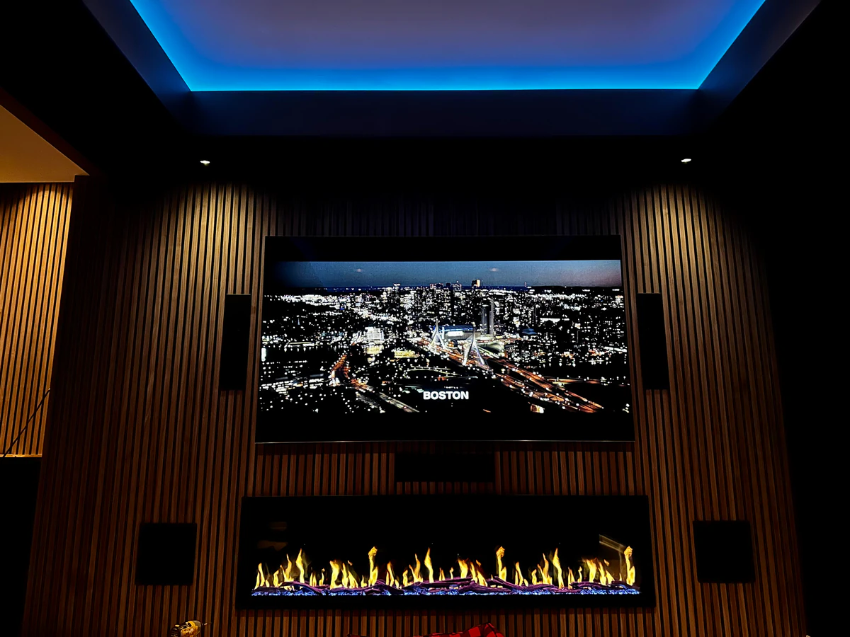 Indiana TV Mounting Pros home cinema installation photo 4 in Arlington, IN