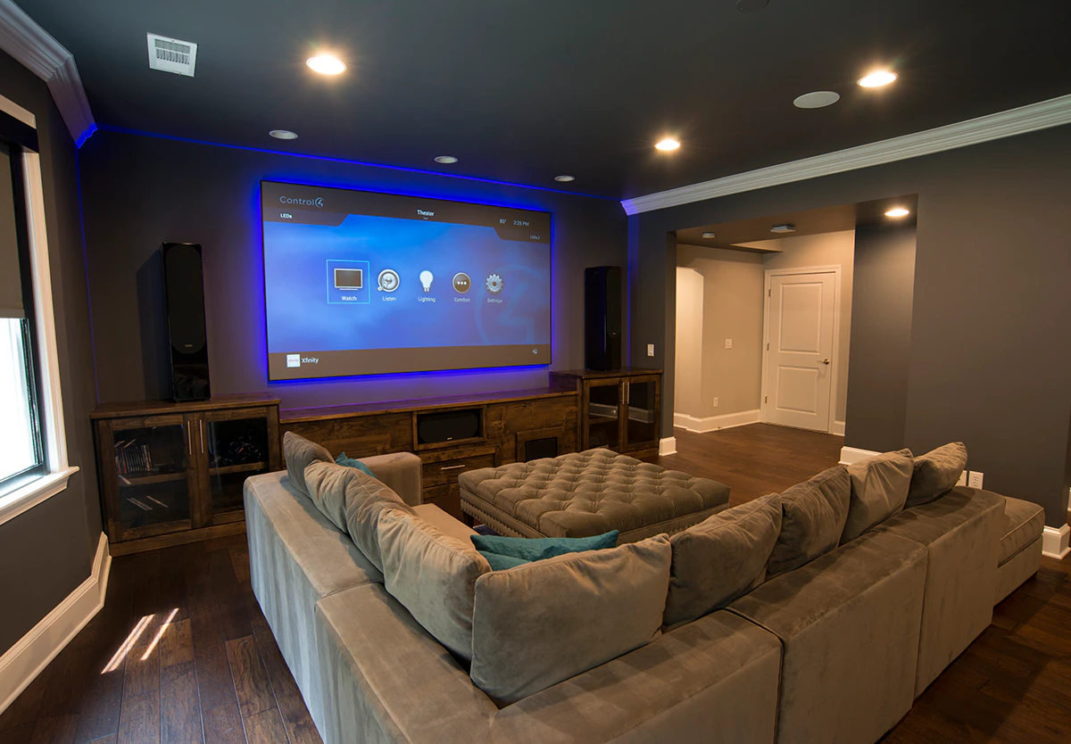 Intuitive AV home theater installation photo 2 in Woodstock, GA