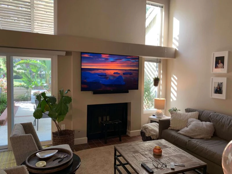 iTOD TV Wall Mounting Service LLC home cinema installation photo 2 in Seattle, WA