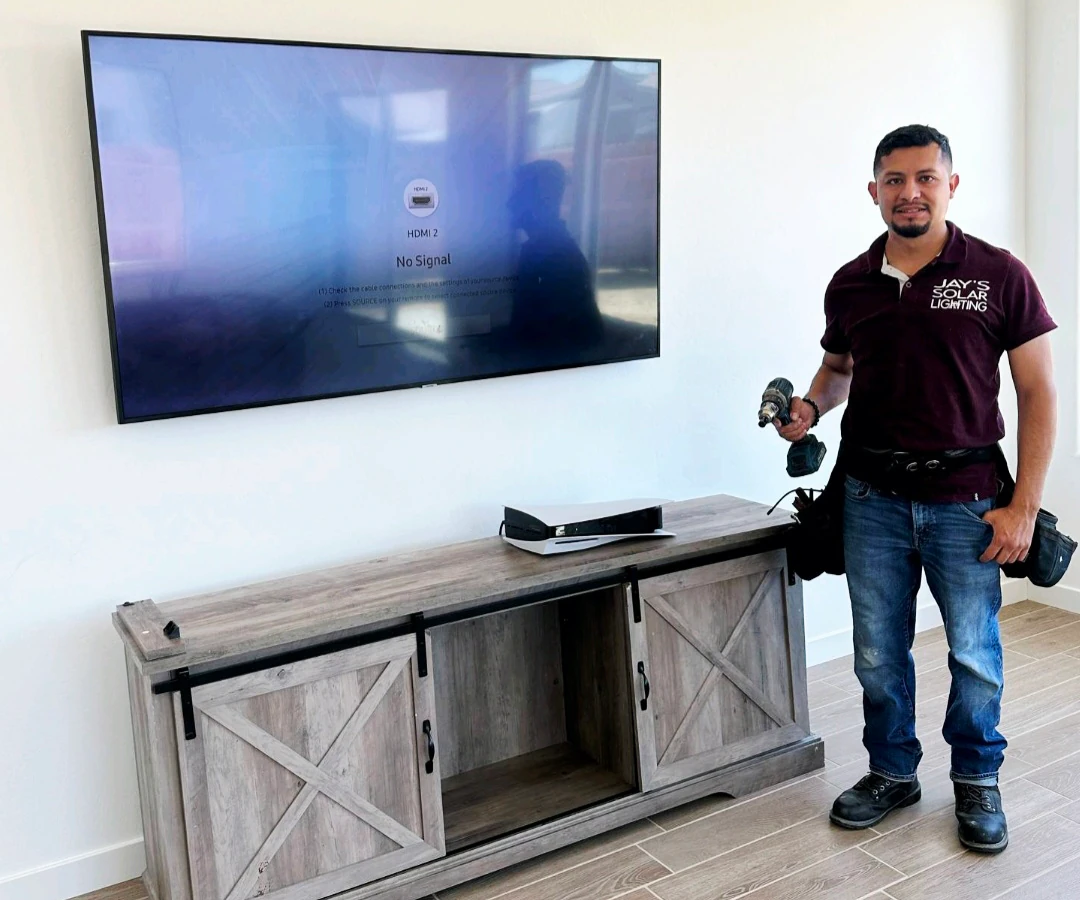 Jay's Tv Mounting Services home cinema installation photo 3 in Bakersfield, CA