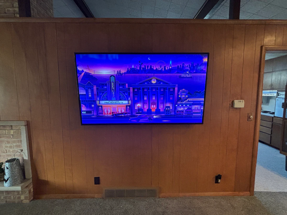 Jeff's Tv Mounting & Home Repair Services LLC home cinema installation photo 2 in Kalamazoo, MI