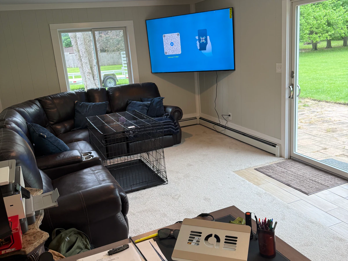 Jeff's Tv Mounting & Home Repair Services LLC home cinema installation photo 4 in Kalamazoo, MI