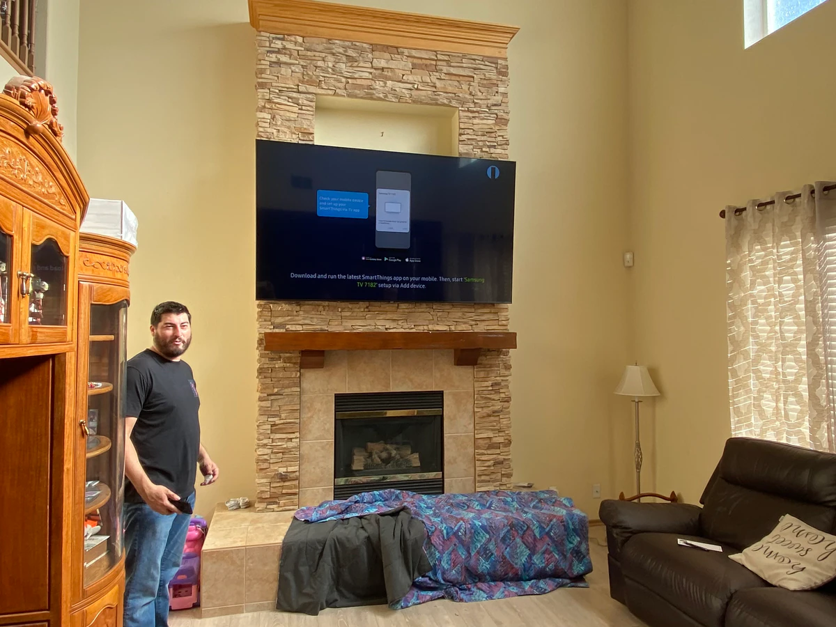 Joe's tv and camera installers - tv install home cinema installation photo 2 in Murrieta, CA