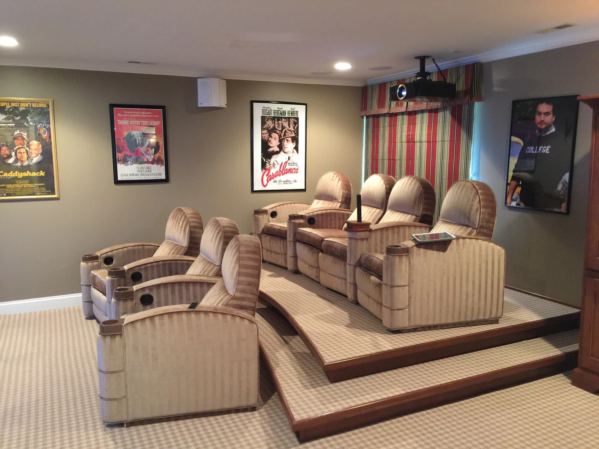 Just Push Play (JPP), Audio Visual home cinema installation photo 2 in Garner, NC