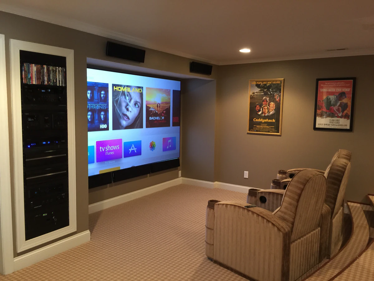 Just Push Play (JPP), Audio Visual — Home Cinema Installation in Garner, NC