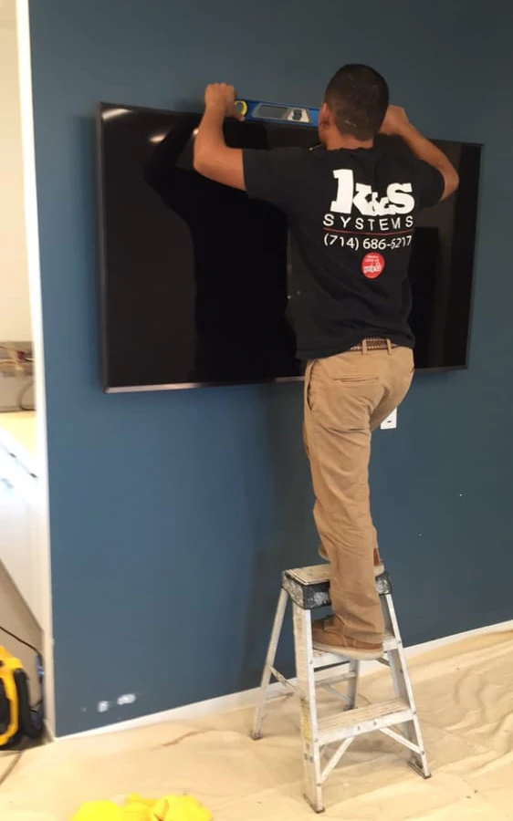 K&S Systems home theater installation photo 4 in Orange, CA