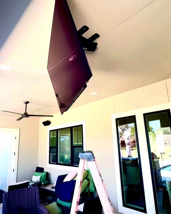 KZ Audio & Video home cinema installation photo 2 in New Braunfels, TX