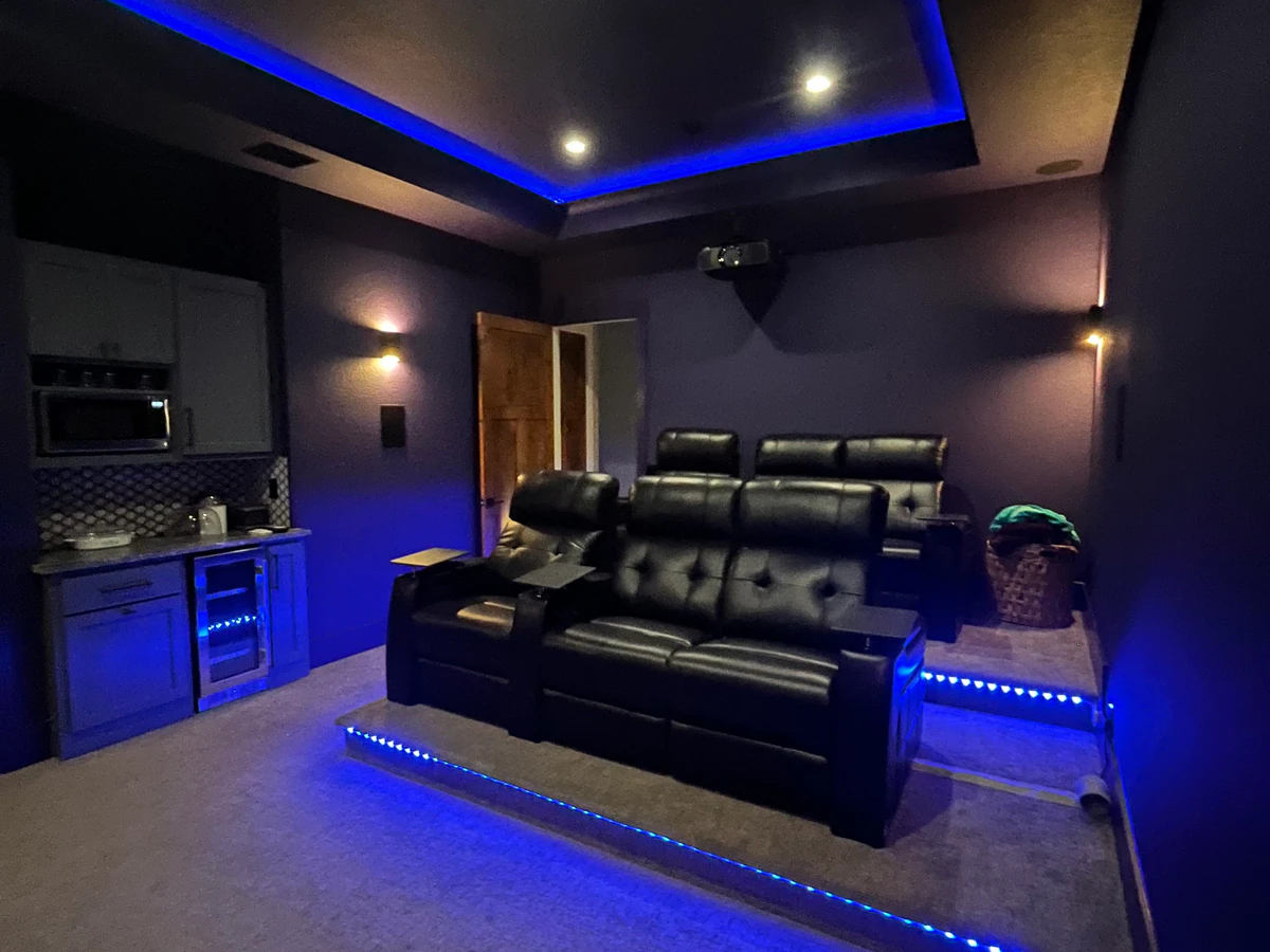 KZ Audio & Video home cinema installation photo 3 in New Braunfels, TX