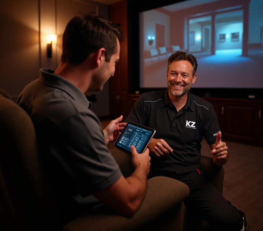 KZ Audio & Video — Home Cinema Installation in New Braunfels, TX