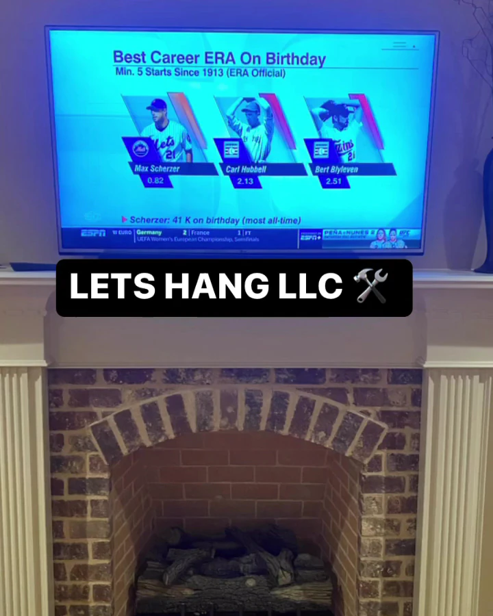 Let’s Hang llc home cinema installation photo 2 in Jackson, MS