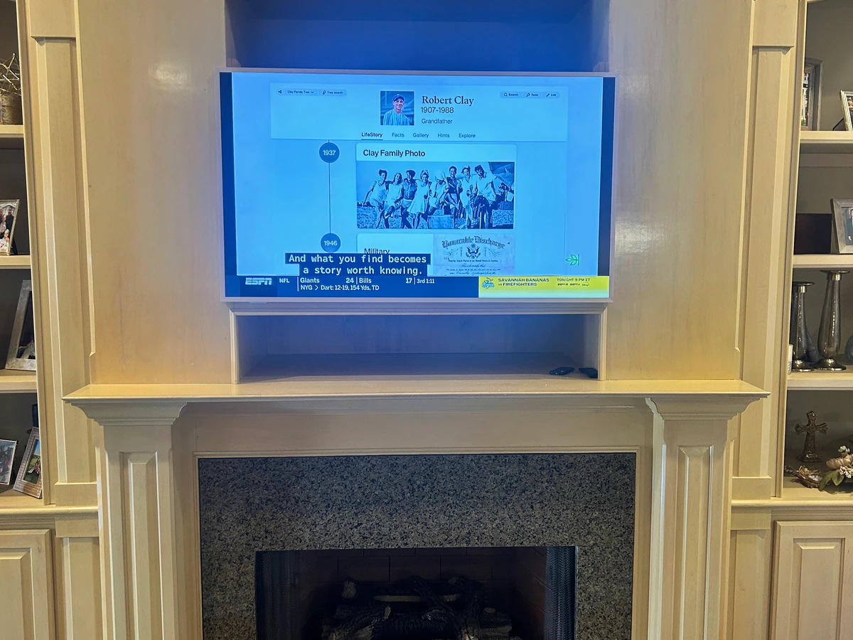 Let’s Hang llc home cinema installation photo 3 in Jackson, MS