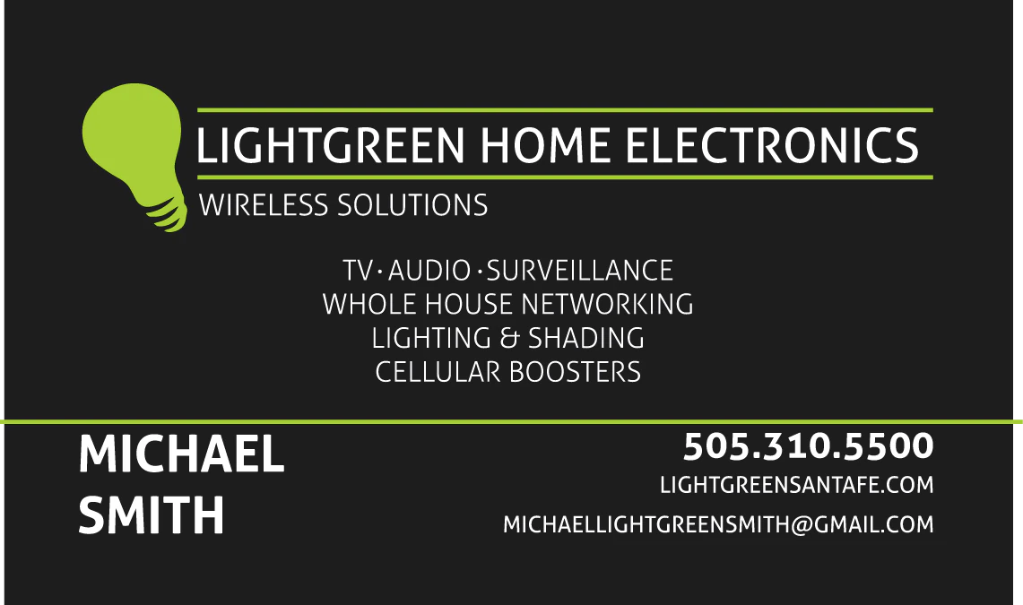 Light Green Home Electronics dba Audiosmith — Home Automation in Angel Fire, NM