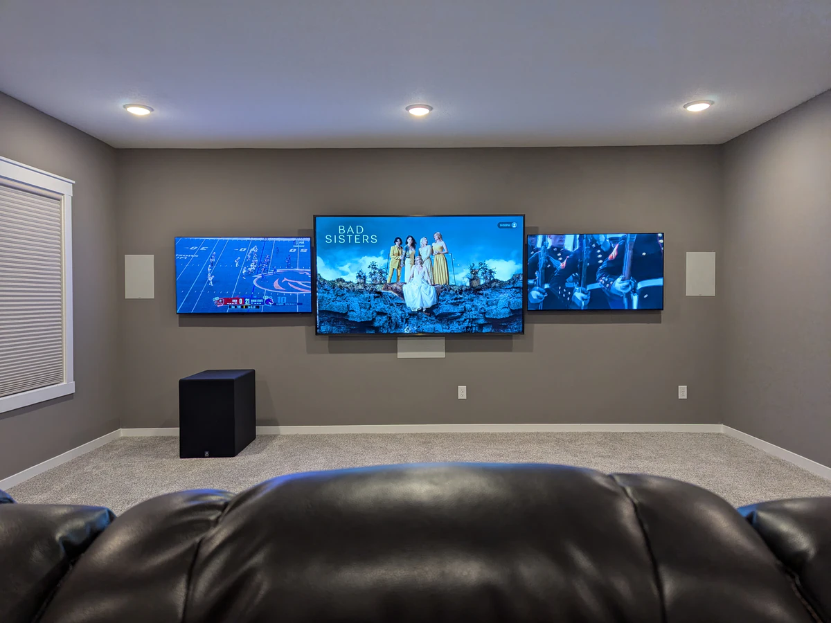 Max Volume Audio Video home theater installation photo 3 in Des Moines, IA