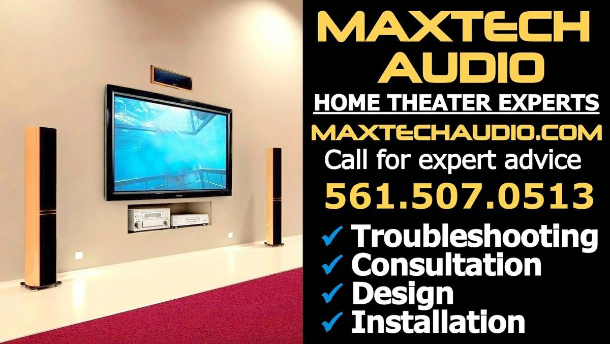 MAXTECH AUDIO audio visual consultant photo 3 in West Palm Beach, FL
