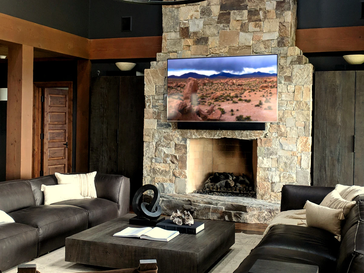 Media Controlled Home Cinema Installation home cinema installation photo 2 in Hayden, ID