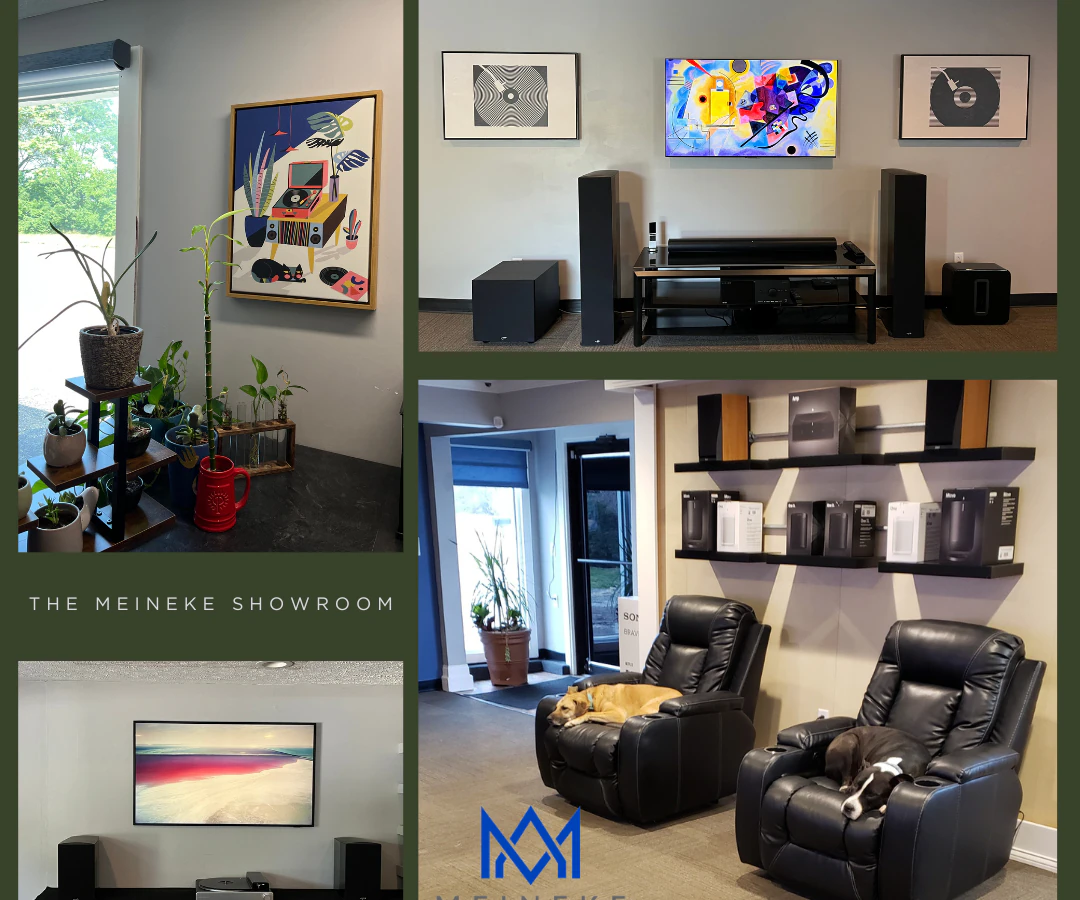 Meineke Audio Video Security home theater installation photo 2 in Cincinnati, OH