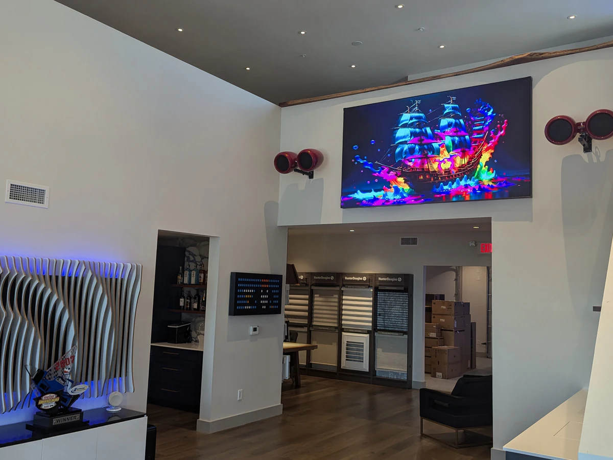 Millennium Sounds home theater installation photo 4 in Westfield, IN