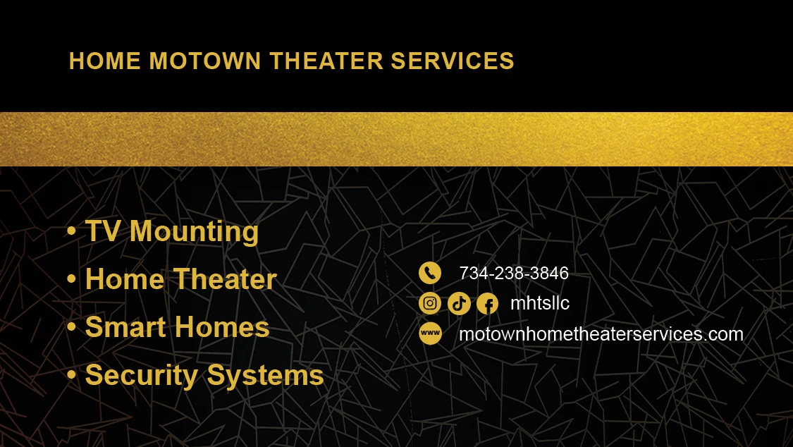 Motown Home Theater Services — Home Cinema Installation in Ypsilanti, MI