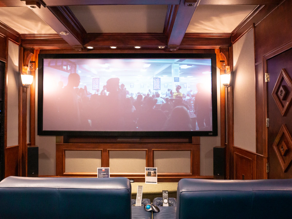 Music for Pleasure home theater installation photo 4 in Webster Groves, MO