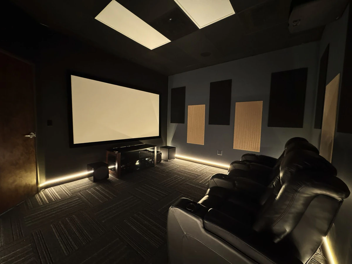 myHomedia Home Theater home theater installation photo 2 in McKinney, TX