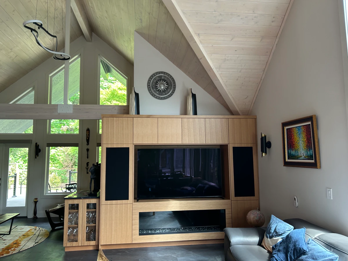 Myriad Home Entertainment Solutions home theater installation photo 2 in West Linn, OR