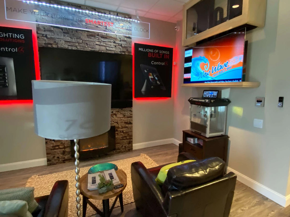 New Wave Home Audio and Video home theater installation photo 3 in Indio, CA