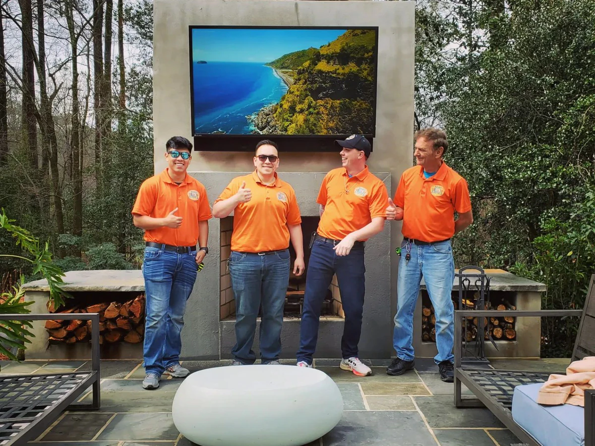Nice Guys TV Mountings home theater installation photo 2 in Birmingham, AL