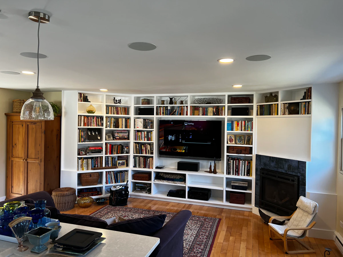 NoFo Smart home cinema installation photo 3 in Mattituck, NY