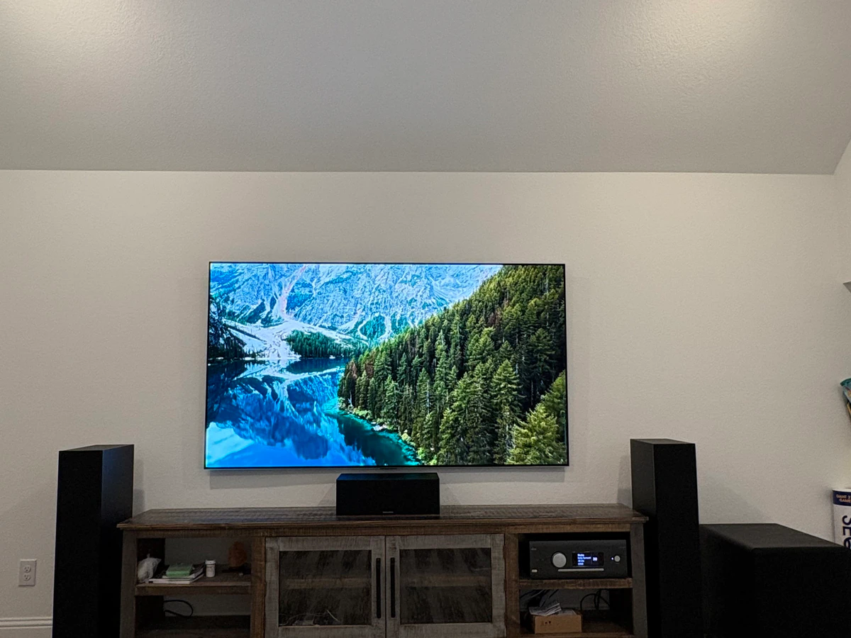 NXT TV Mounting home theater installation photo 2 in Conroe, TX