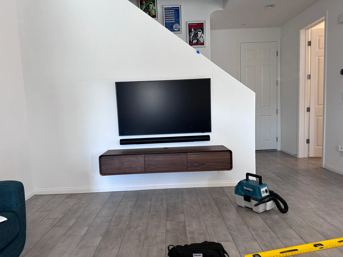 Over The Top Mounts home cinema installation photo 3 in Las Vegas, NV