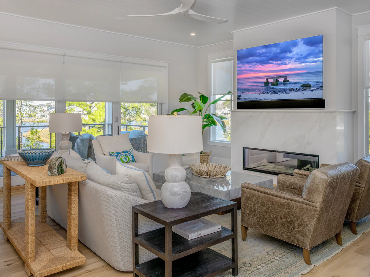 Overture Ultimate Home Electronics home theater installation photo 3 in Rehoboth Beach, DE