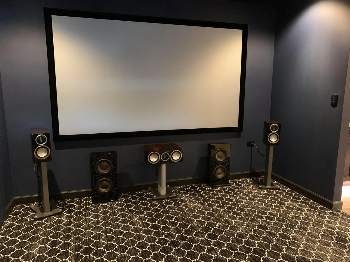 Paragon Sight Sound Security home theater installation photo 2 in Chandler, IN