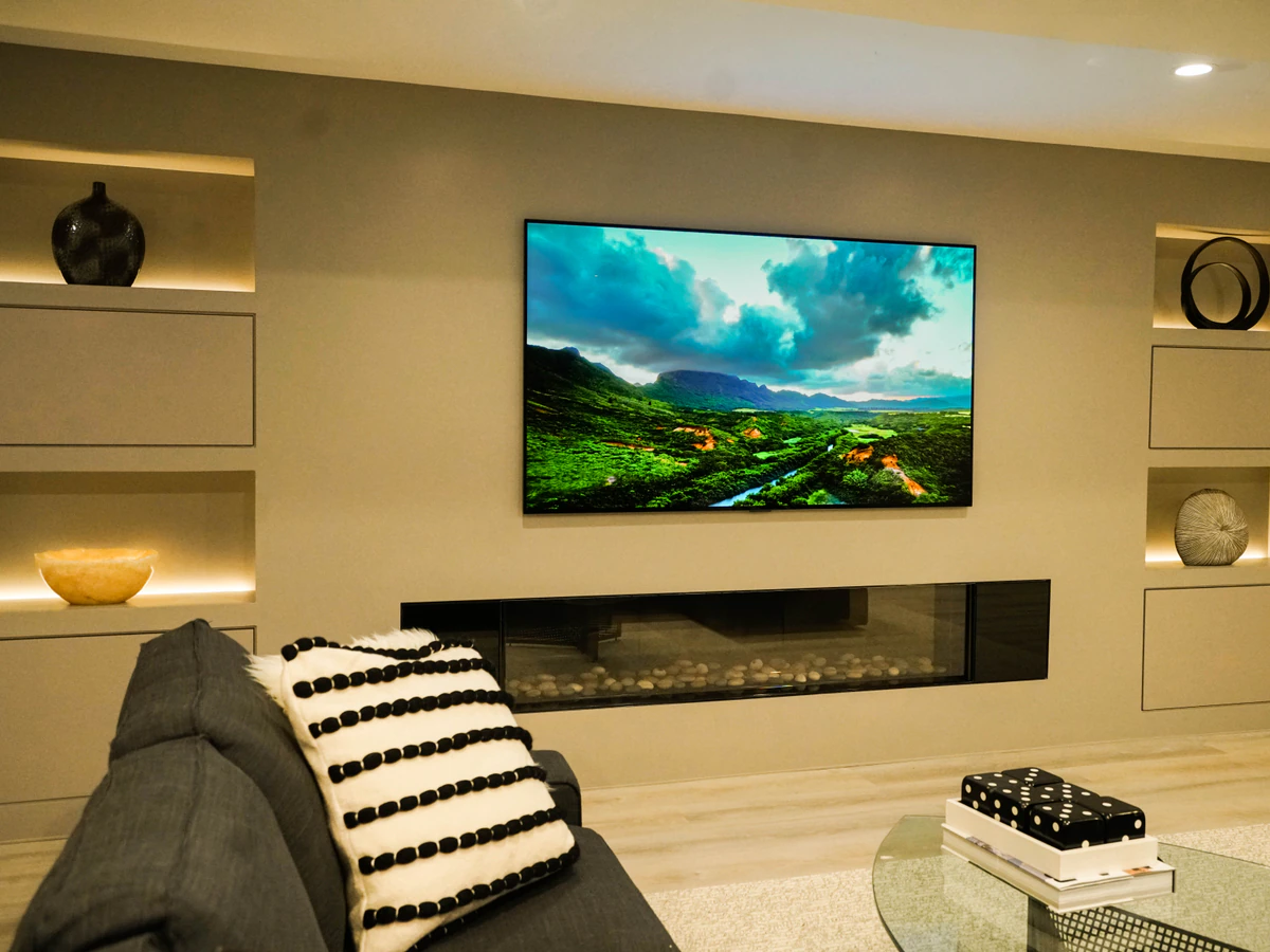 Perfect Angle AV Solutions | High-end home theater installation, Control4 Programming, Outdoor Systems home cinema installation photo 3 in Centerbrook, CT