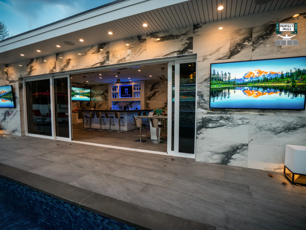 Perfect Angle AV Solutions | High-end home theater installation, Control4 Programming, Outdoor Systems — Home Cinema Installation in Centerbrook, CT