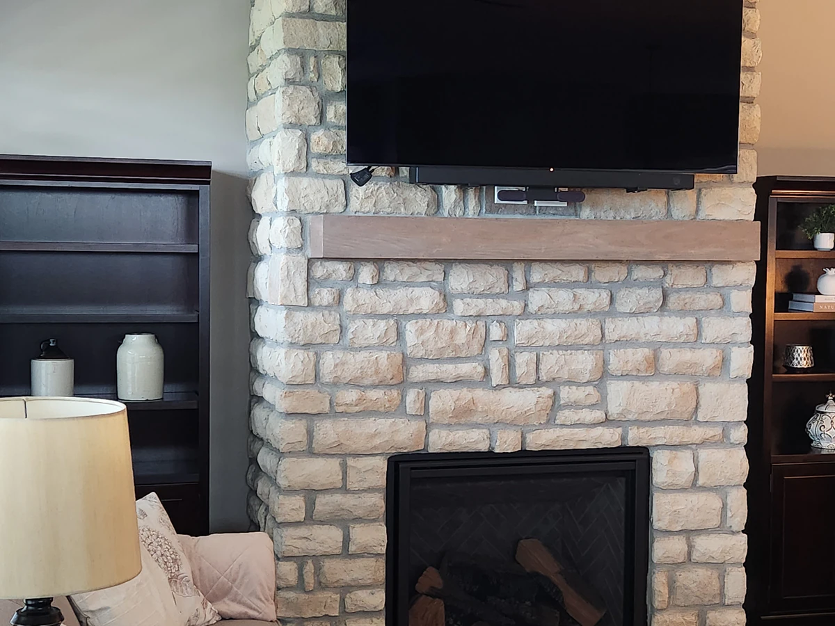 Precision TV Mounting home cinema installation photo 2 in Central, IN