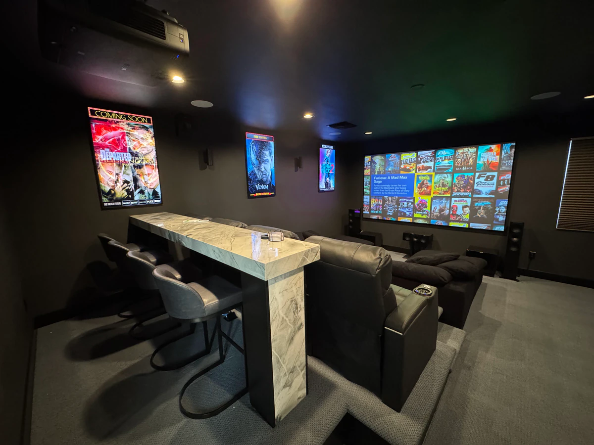 Pro Audio Home Theater Installation | Control4 Home Automation home theater installation photo 3 in Las Vegas, NV