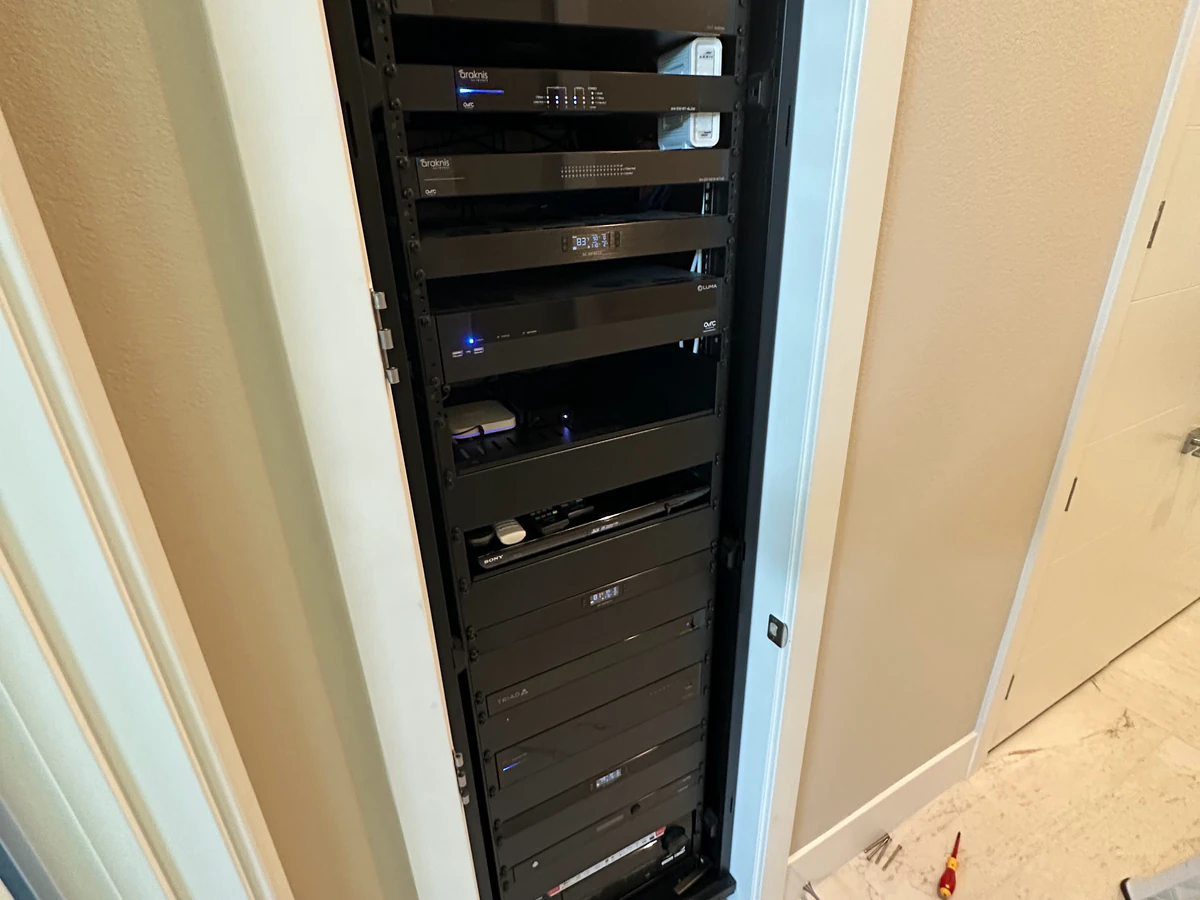 Pro Audio Home Theater Installation | Control4 Home Automation home theater installation photo 4 in Las Vegas, NV