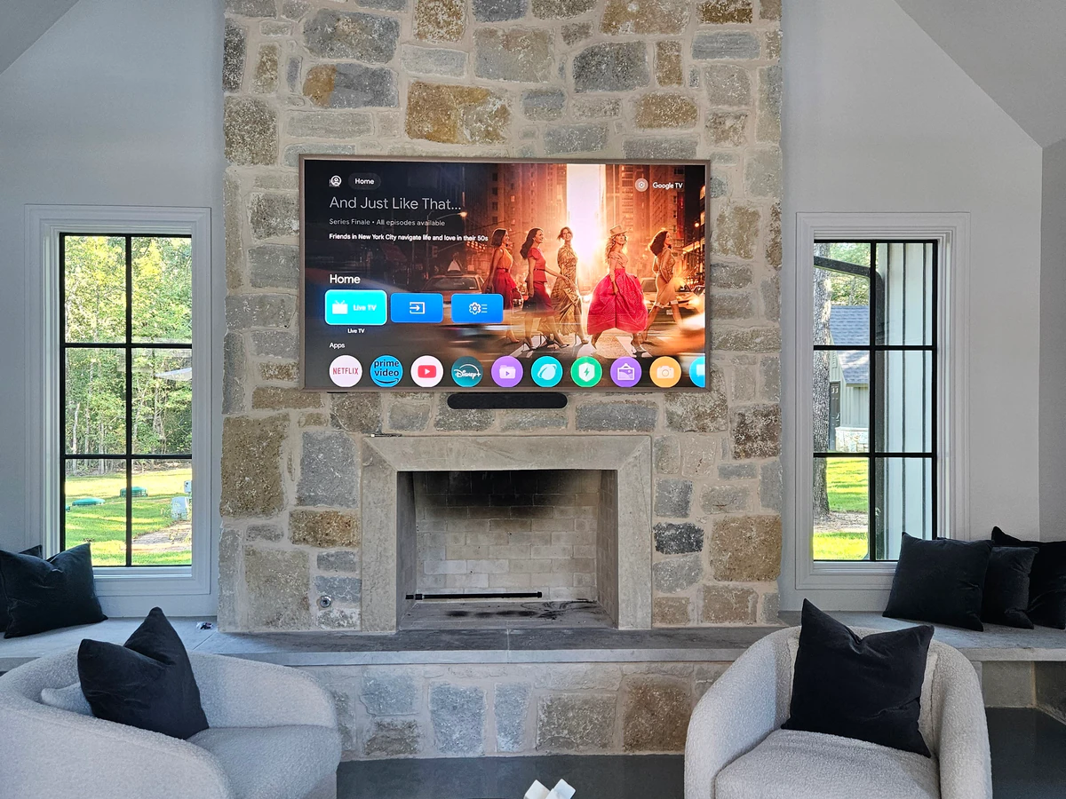 Pro Bros home cinema installation photo 2 in Tyler, TX