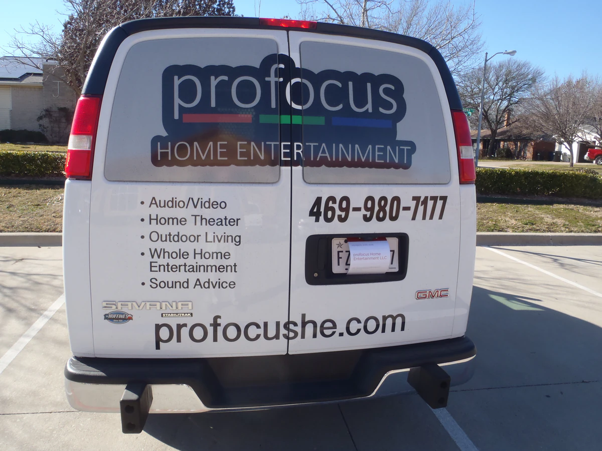 Profocus Home Entertainment home theater installation photo 3 in Aubrey, TX